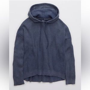 3/30$🤍 AERIE | Offline ribbed hooded sweater